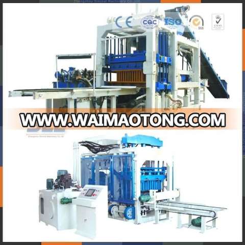 Equipped with Data Input and Output Devices Cement Solid Block Making Machine