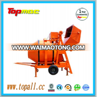 Containerized Export Uganda Market Diesel Reverse Drum concrete mixer machine