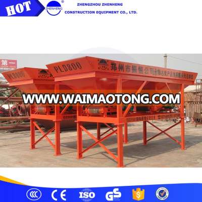 Top factory aggregate storage hopper