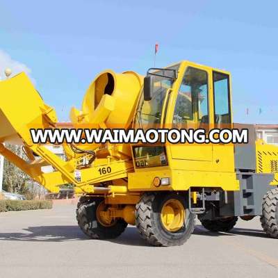 Best Selling Mobile 1.6M3 Self Loading Concrete Mixer Truck