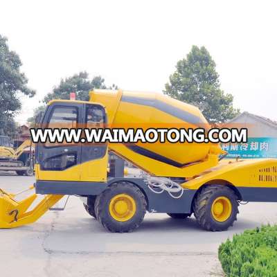 4.0m3 Diesel Hydraulic Self-Loading Concrete Mixer With new Design