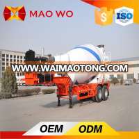 China concrete mixer truck or concrete mixer pump trailer or trailer mounted concrete mixer for sale