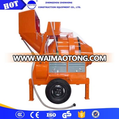 ZHENHENG Factory Diesel Engine Cement Concrete Machine Concrete Mixer Machine