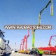 Hot sale small 38m truck-mounted concrete boom pump truck with CE&ISO