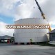 Professional supply bolted type funnel bottom big height cement silo