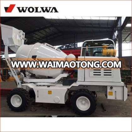 1.2 capacity self loading concrete mixer truck for building industry